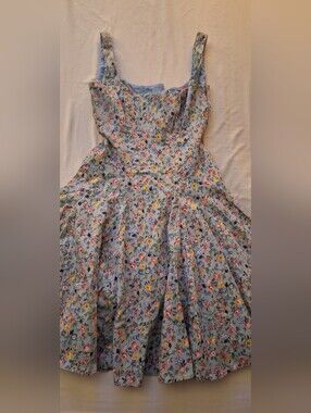 Light Blue Floral Sundress